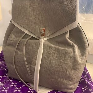 Rebecca Minkoff, Darren backpack, Gray-silver!